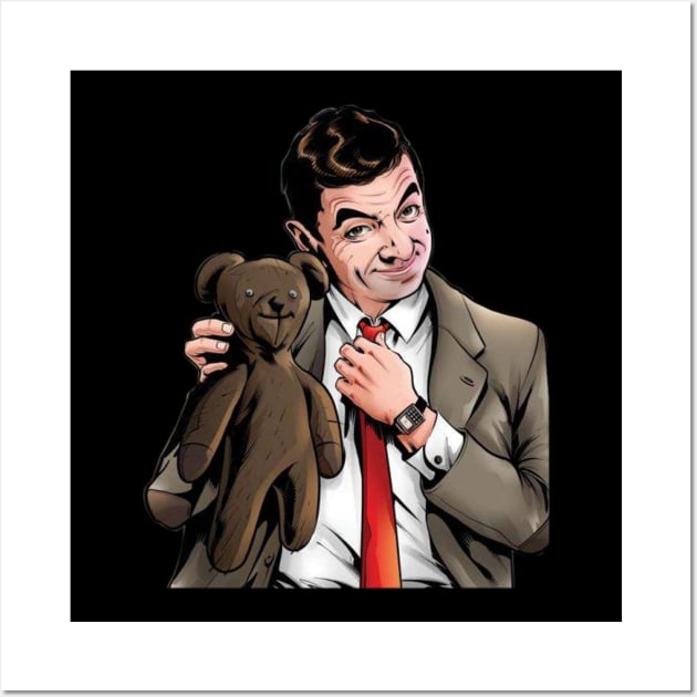 Rowan atkinson teddy shop